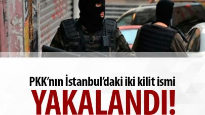 PKK'nın İstanbul'daki iki kilit ismi yakalandı