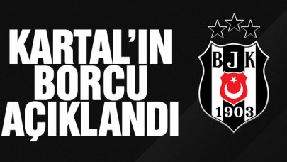 Beşiktaş’ın borcu 4 milyar 900 milyon 612 bin 642 TL