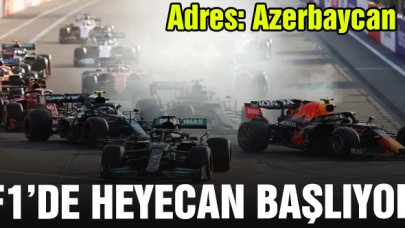 Formula 1 Azerbaycan GP antrenman turları ne zaman, saat kaçta ve hangi kanalda? CANLI İZLE