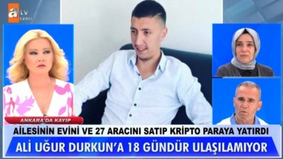 Müge Anlı ile Tatlı Sert Ali Uğur Durkun kimdir? 1 evi ve 27 otomobili satıp kripto paraya yatırdı