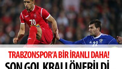 Trabzonspor'a bir İranlı daha! Son gol kralını önerdiler