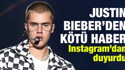 Justin Bieber yüz felci geçirdi