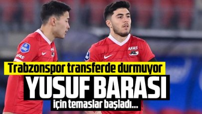 Trabzonspor'dan bir gurbetçi bombası daha: Yusuf Barası