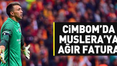 Muslera'ya ağır fatura