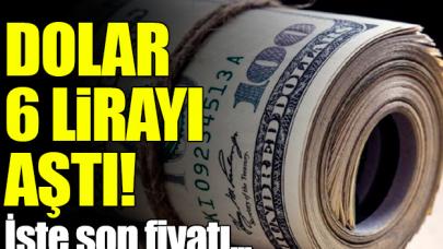 Dolar 6 lirayı aştı! 10 Ağustos cuma dolar alış ve satış fiyatları