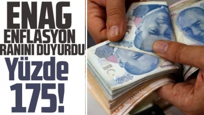 ENAG açıkladı: Enflasyon oranı yüzde 175!