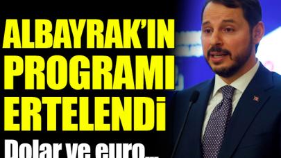 Albayrak'ın Yeni Ekonomi Modeli Tanıtım Toplantısı ertelendi