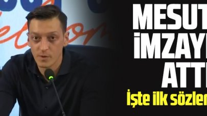 Mesut Özil Başakşehir'e imza attı! İşte ilk sözleri...