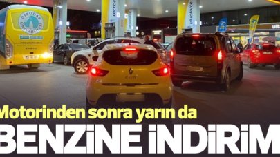 Benzine bu gece indirim geliyor