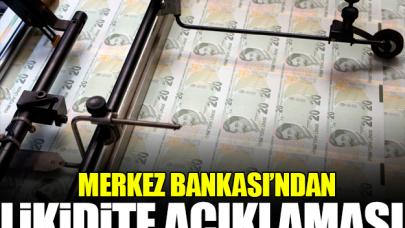 Merkez Bankası'ndan likidite açıklaması!