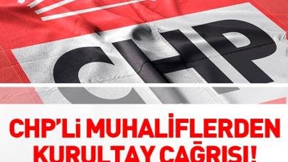 CHP'li muhaliflerden 'tüzük kurultayı' çağrısı