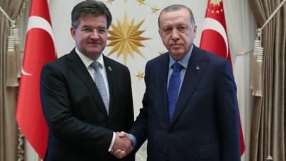 Cumhurbaşkanı Erdoğan, BM Genel Kurul Başkanı Miroslav Lajcak'ı kabul etti 