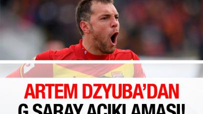 Artem Dzyuba'dan Galatasaray açıklaması!