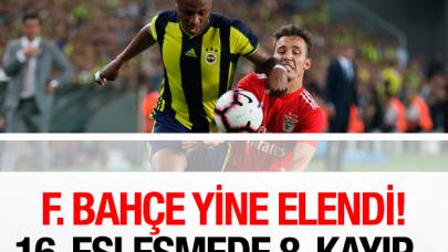 Fenerbahçe yine kaybetti! 16. eşleşmede 8. kez elendi