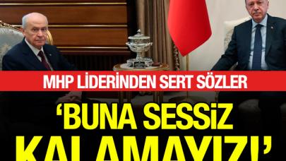 Bahçeli: Buna sessiz kalamayız!