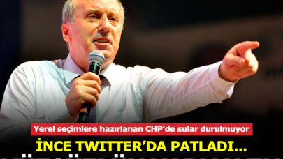 Muharrem İnce'den sosyal medya patlaması: Yüzsüzlük yapmayın