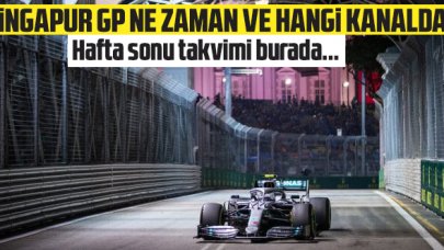 Formula 1 2022 Singapur GP saat kaçta, ne zaman ve hangi kanalda?