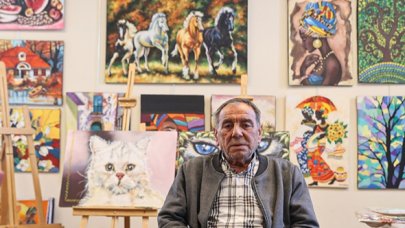 Darülaceze'de bir ressam