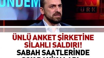 Ünlü araştırma şirketine silahlı saldırı