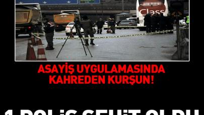 Ankara'da asayiş uygulaması sırasında kaza kurşunu; 1 polis şehit