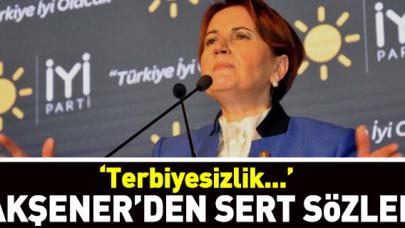 Akşener'den Bahçeli'ye sert sözler