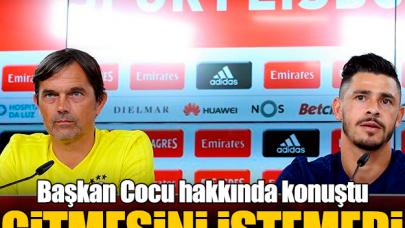 Cocu Giuliano'nun gitmesini istemedi