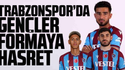 Trabzonspor'un gençleri formaya hasret