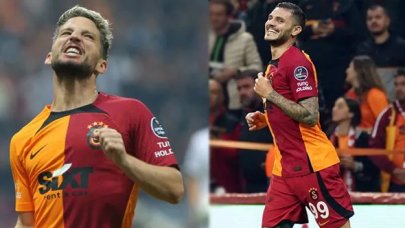 Dries Mertens ve Mauro Icardi'den ilk