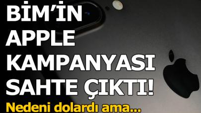 BİM'in Apple kampanyasında sahtelik davası!