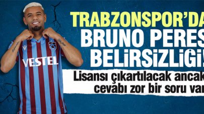 Trabzonspor'da Bruno Peres belirsizliği! Bu sorunun cevabı çok zor