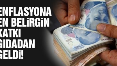 Merkez Bankası açıkladı: Enflasyona en belirgin katkı gıdadan geldi