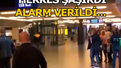 Amsterdam'da alarm verildi! Bıçaklı saldırgan yakalandı