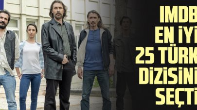 IMDB en iyi 25 Türk dizisini belirledi