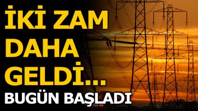 Elektrik ve doğalgaza zam