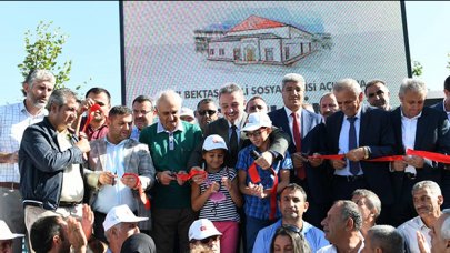 Hacı Bektaş Veli Sosyal Tesisi açıldı