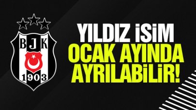 Beşiktaş'ta ayrılık rüzgarı! Yıldız isim ocak ayında gidebilir