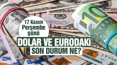 17 Kasım 2022 Perşembe dolar ve euro kaç lira? Alış ve satış fiyatları