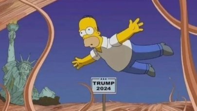 Simpsonlar bu sefer Trump'ın aday olacağını bildi