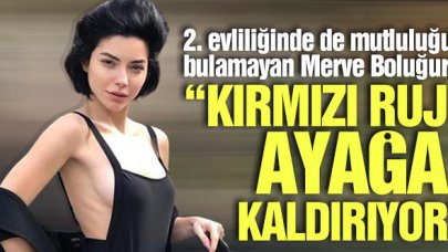 Merve Boluğur: Kırmızı ruj ayağa kaldırıyor