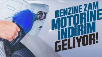 Bu gece benzine zam, motorine indirim geliyor