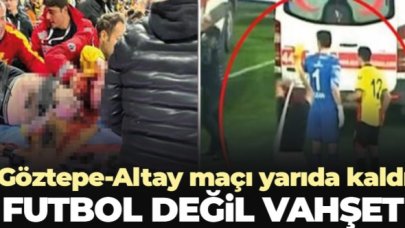 İzmir'de derbi vahşeti