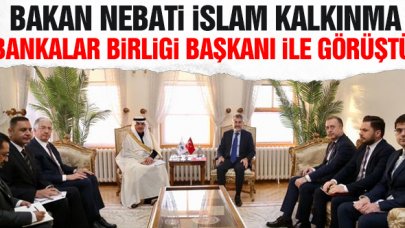 Hazine ve Maliye Bakanı Nureddin Nebati, İslam Kalkınma Bankası Başkanı ile görüştü