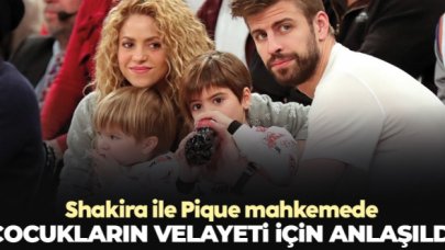 Shakira ile Pique çocukların velayeti için anlaştılar