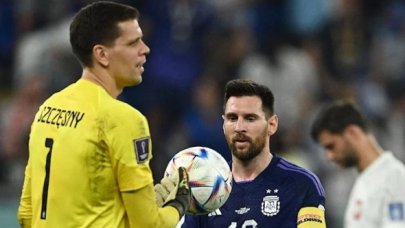 Szczesny ile Messi, penaltı kararı için iddiaya girdikleri ortaya çıktı