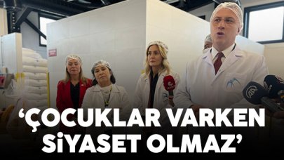 Çocuklar varken siyaset olmaz