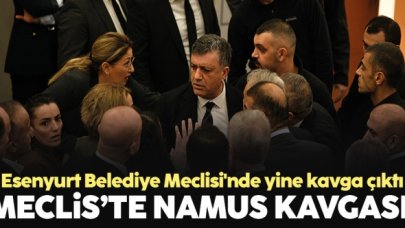 Esenyurt Belediye Meclisi'nde namus kavgası!