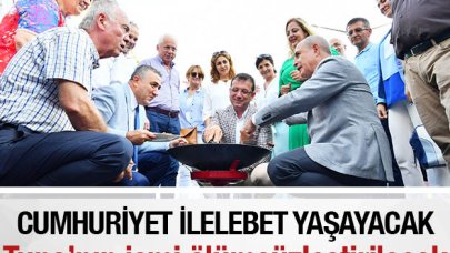 Cumhuriyet ilelebet yaşayacak