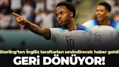 İngilizleri sevindiren haber! Raheem Sterling kaldığı yerden devam edecek