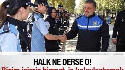 Halk ne derse o!