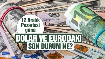 12 Aralık 2022 Pazartesi dolar ve euro ne kadar? Alış ve satış fiyatları